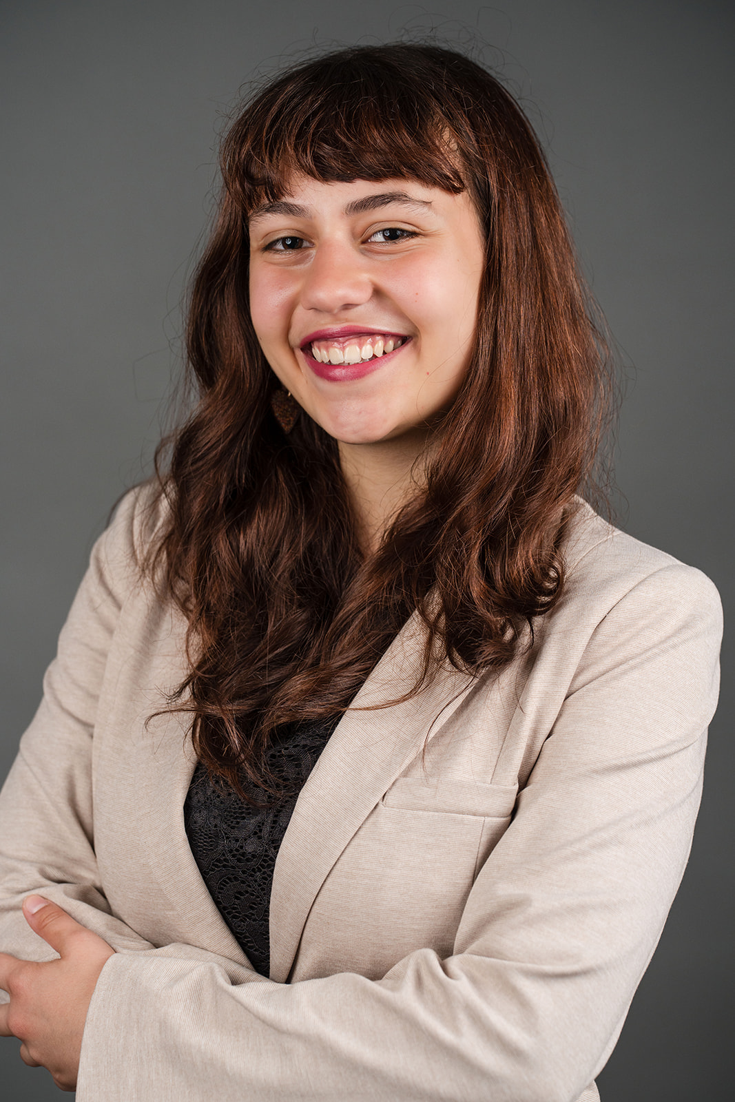 Marika Pescosolido smiling